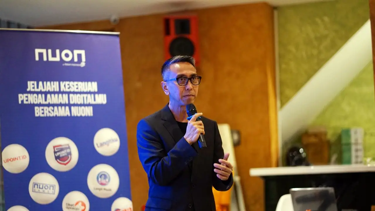 Nuon Ingin Indonesia Dapat Jatah Monetisasi Konten Digital Paling Besar 3 CEO Nuon, Aris Sudewo, pada Nuon Media Update 2026