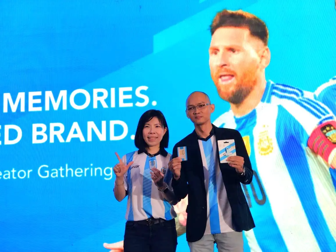 Rayakan Ulang Tahun ke 30, Lexar Umumkan Kemitraan dengan Timnas Sepak Bola Argentina 5 LExar Argentina