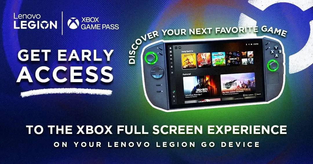 Lenovo Legion Go Segera Kebagian Xbox Full Screen Experience (FSE) 13 Legion Go Xbox FSE