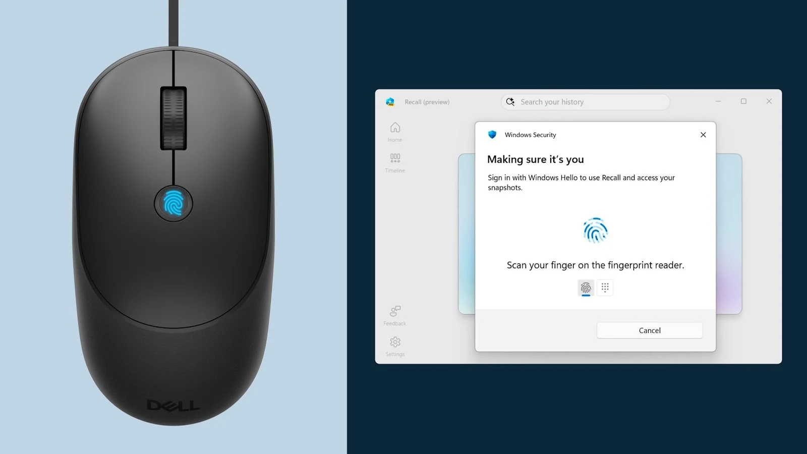 Mouse dari Dell Ini Dilengkapi Sensor Fingerprint