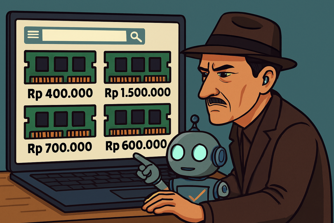 tengkulak RAM pakai bot