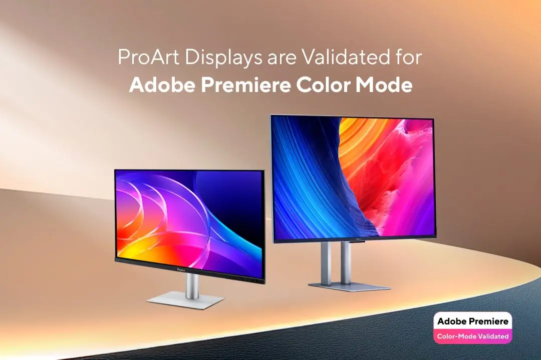ASUS Umumkan ProArt Display dengan Adobe Premiere Color Mode