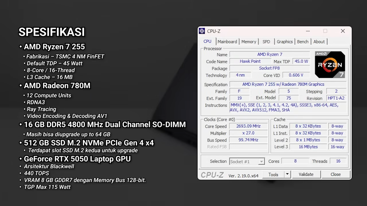 Axioo Pongo 755 AMD 3