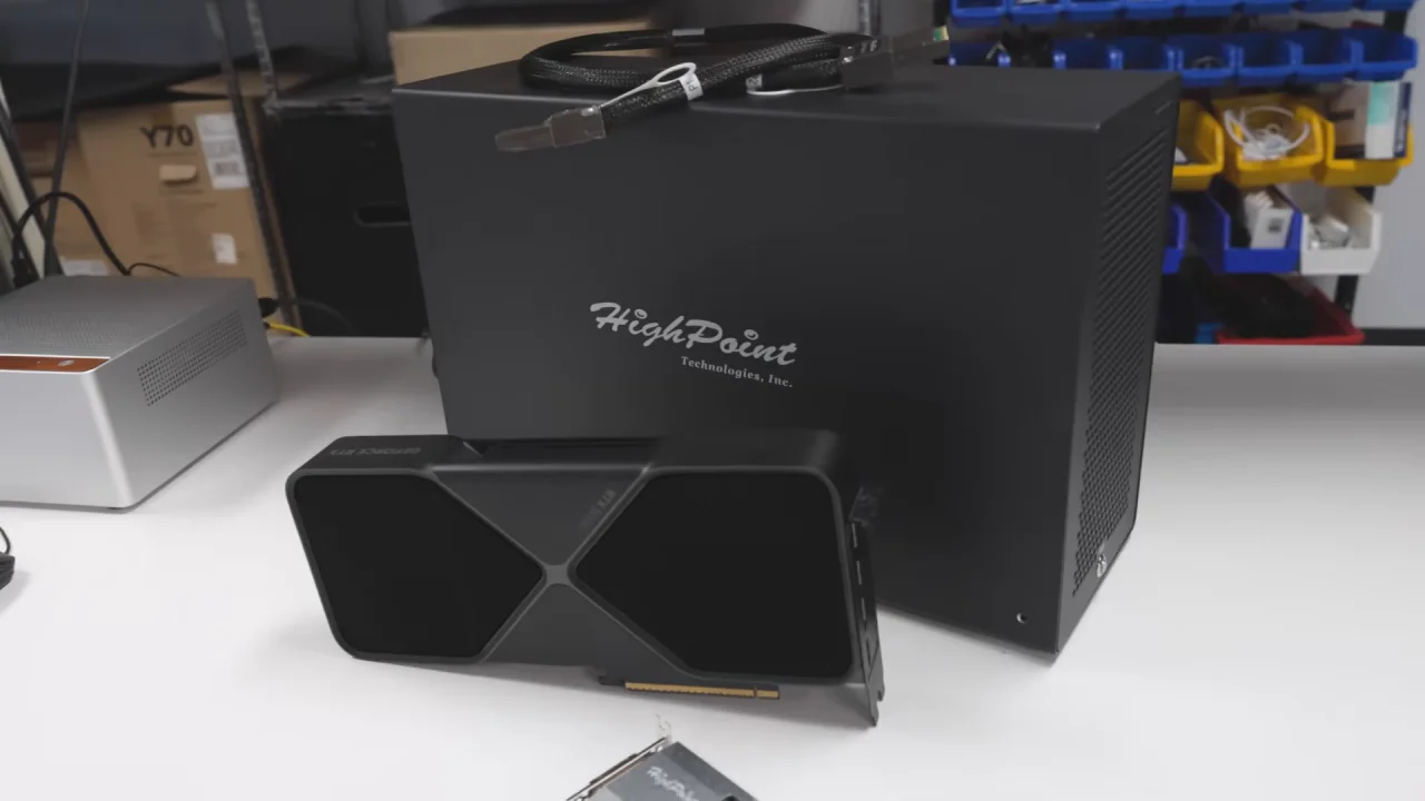 CopprLink Bikin eGPU Nyaris Setara GPU Internal, Selisih Cuma 2 Persen 1 Copprlink eGPU