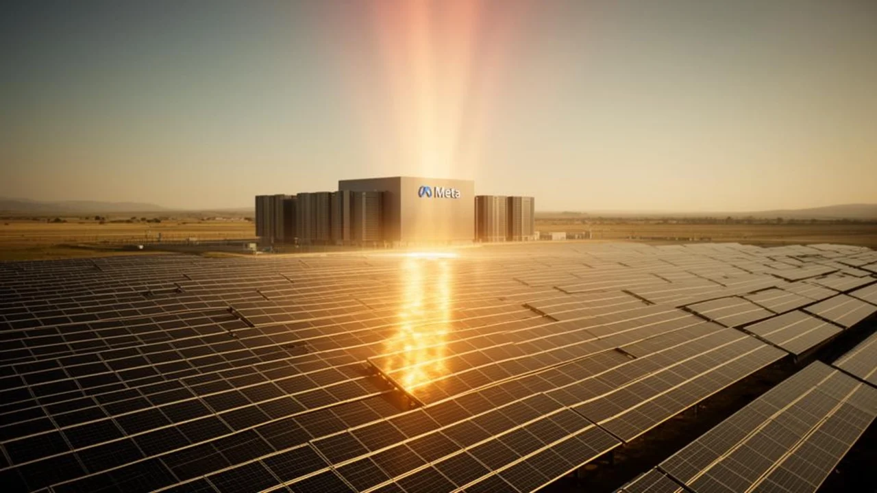 Meta energi matahari 100 GW untuk AI