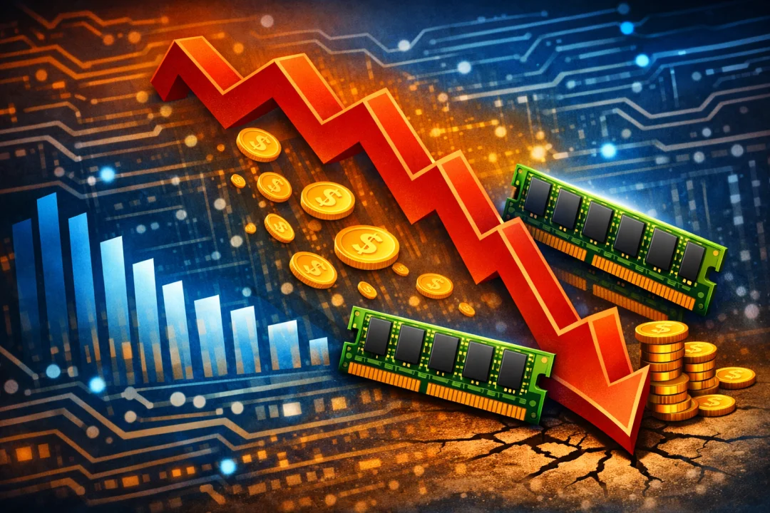 Harga DRAM Mulai Turun, Tapi Masih Tetap Tinggi 1 harga DRAM mulai turun