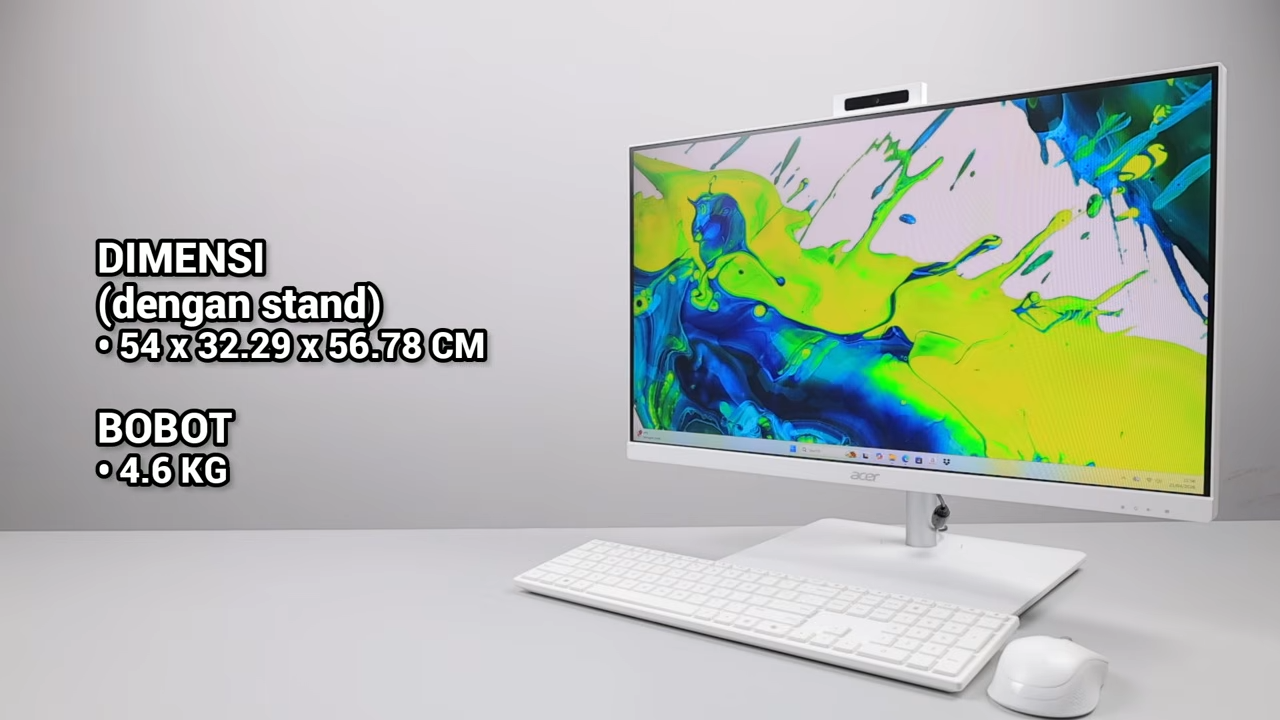Review Acer AIO Aspire C24A: Solusi PC yang Praktis dan Hemat Daya! 3 Acer AIO Aspire C24A 8
