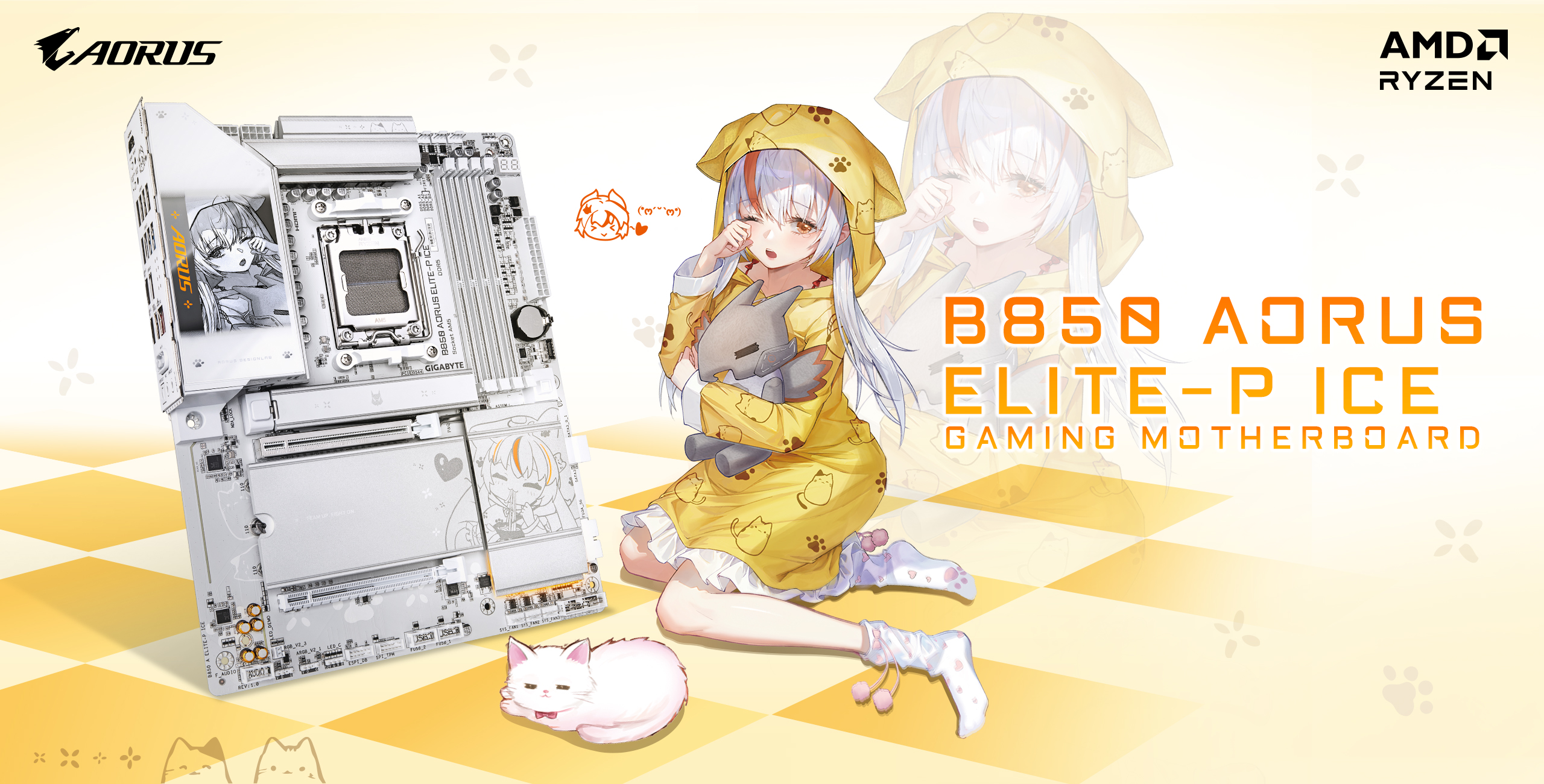Direct Release: GIGABYTE Luncurkan Motherboard AORUS ARI B850: Ketika Teknologi Bertemu Anime dengan Next-Level Performance 2 B850 AORUS ELITE P 2560x1300px 1