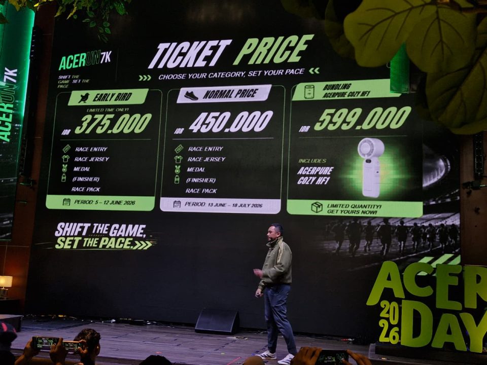 Tiket ACERUN 7K 2026 Mulai Dijual, Segini Harganya! 1 ACERUN 7K 2026