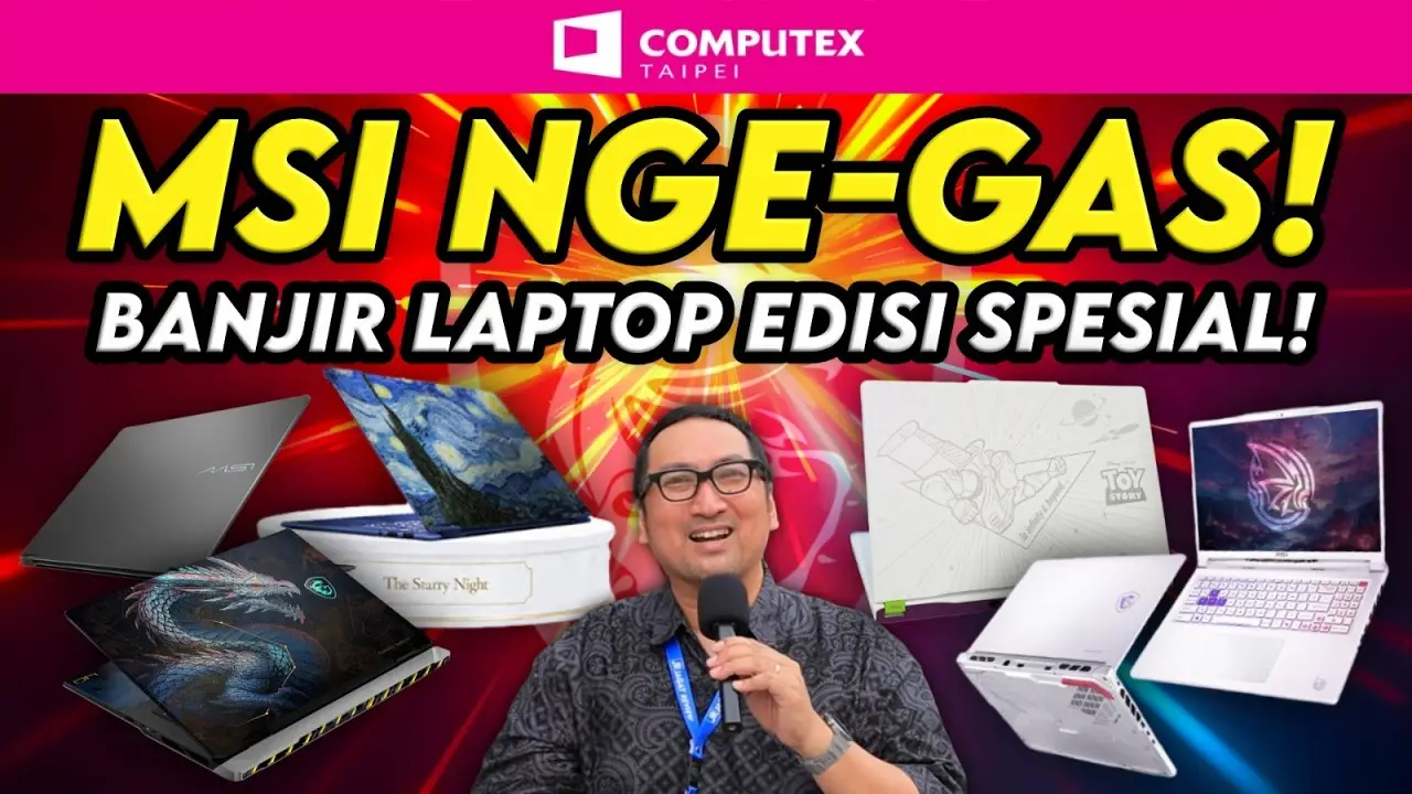 MSI Tampil All-Out di Computex 2026! Dari Laptop Toy Story Sampai Handheld Baru 3 MSI Computex 2026