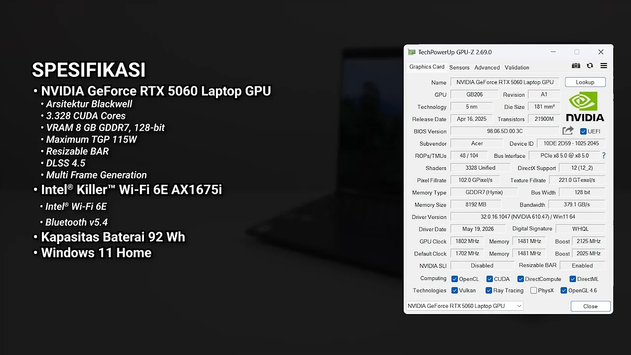 Review Acer Predator Helios Neo 16S AI: Prosesor Baru, Lebih Efisien, Bodi Tipis, Tetap Powerful! 4 Prosesor Baru Lebih Efisien Bodi Tipis Tetap Powerful Review Acer Predator Helios Neo 16S AI YouTube 2 31