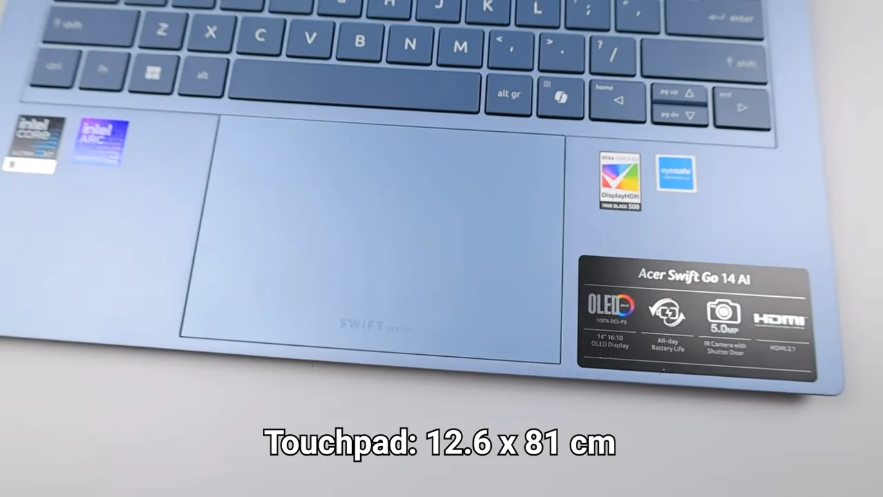 Review Acer Swift Go 14 AI Pro Edition: Ringan, Ringkas, Baterai Awet dan Bisa Gaming? 13 Acer Swift Go 14 AI Pro Edition 21