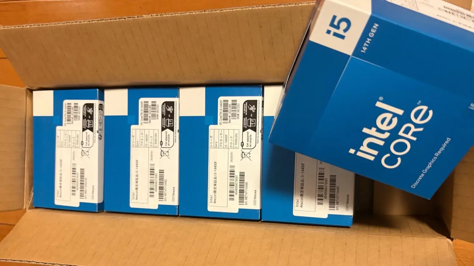 Beli Satu Unit Prosesor Intel Core i5-14400, Malah Dapat Lima 3 Core i5-14000