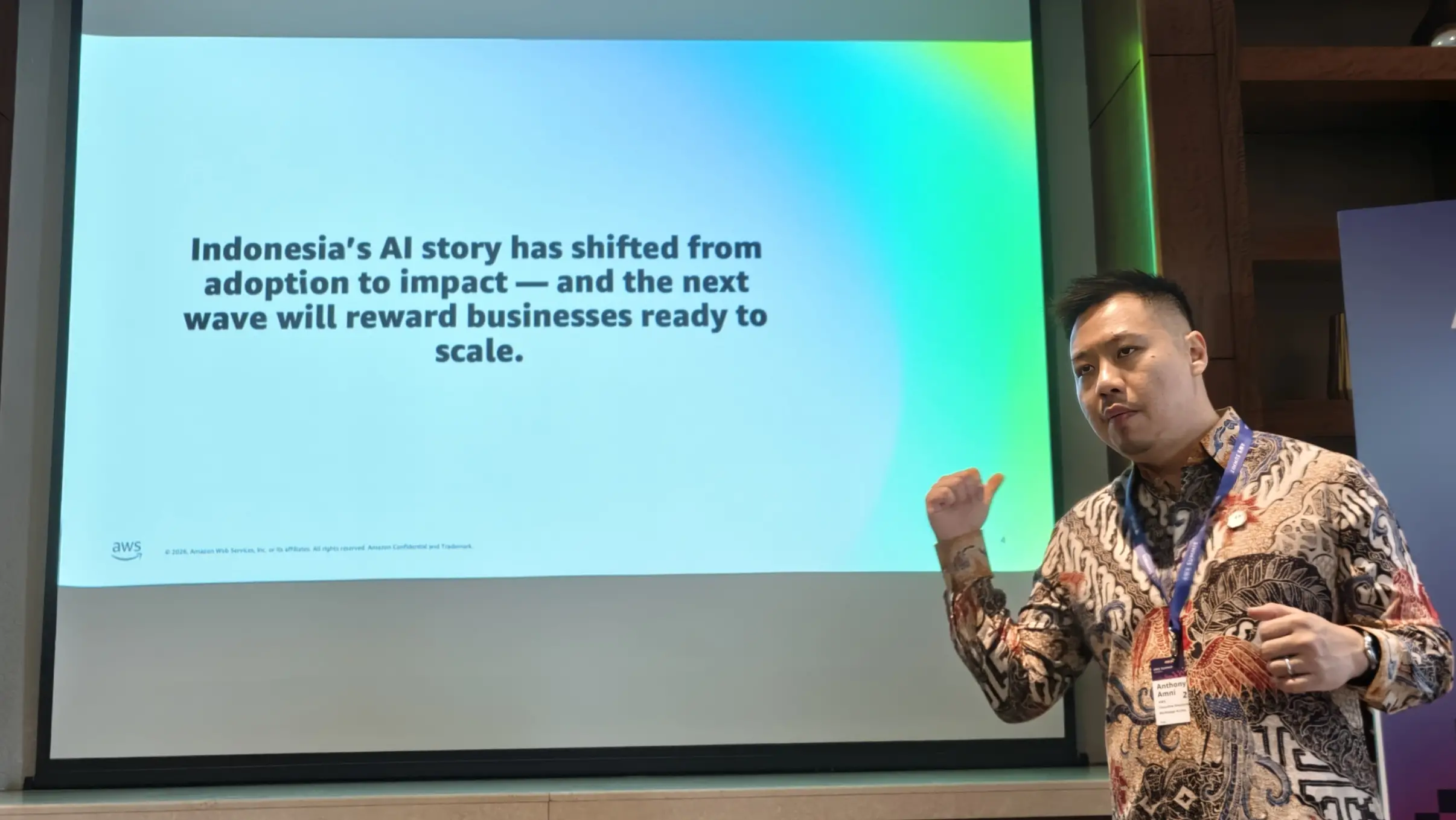 AWS Unlocking Indonesia’s AI Potential 2026: Melihat Potensi Adopsi AI di Indonesia 4 IMG 20260806 210654 1