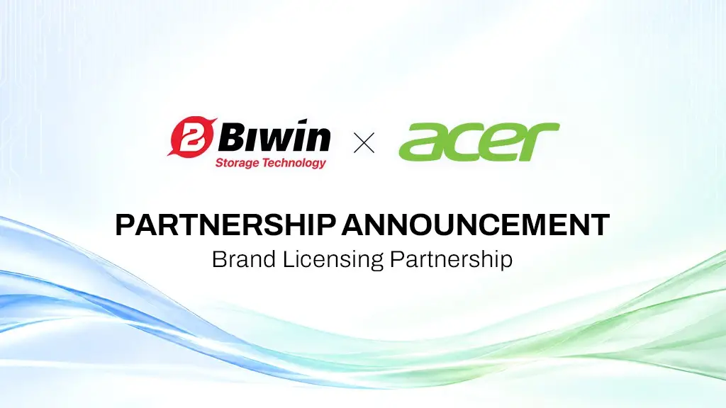 BIWIN Perpanjang Lisensi Acer dan Predator, Siapkan SSD PCIe Gen 5 dan Memori DDR Generasi Baru 4 Biwin kerjasama dengan Acer