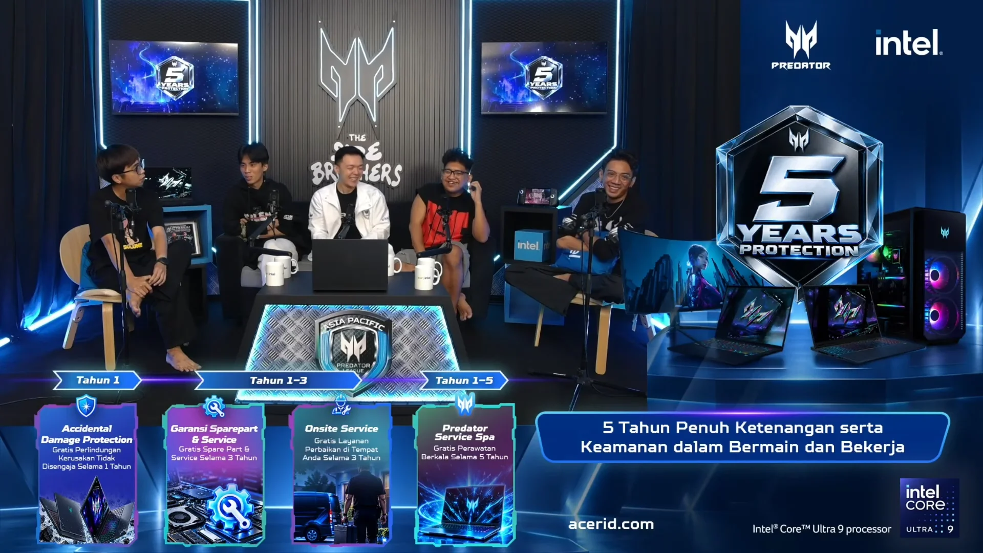 Acer Beri Perlindungan hingga 5 Tahun untuk Produk Predator 3 Acer 5 Year Protection